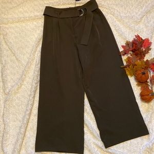 Moss colored dress pants